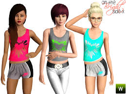 The Sims Resource Heart Cutout Tank Teen