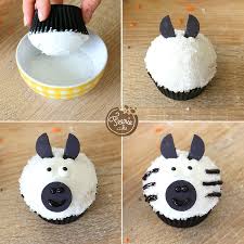 La Recette Des Cupcakes Animaux Rigolos Feerie Cake Feerie Cake Cupcakes Cake Zebre
