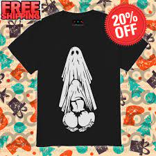 Get Ghost Blowjob Halloween Funny Shirt For Free Shipping • Custom Xmas Gift