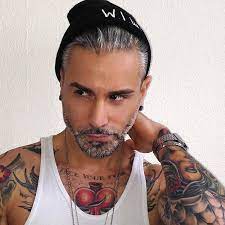 alessandro koln ger on instagram bonjour beautiful people tattooselection tattoo shout professional hair dye beard model professional hair color
