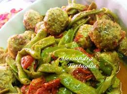 Fagiolini Corallo In Umido Con Polpettine Dolci Manie In Cucina