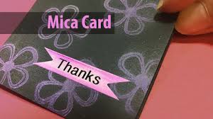 Ink up your chosen stamp using the versamark ink. Making A Card With Mica Powder Try It Like It Create It
