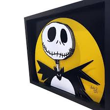 The Nightmare Before Christmas Jack Skellington 3d Art Tnbc Etsy In 2020 Halloween Prints Nightmare Before Christmas 3d Art