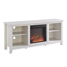 Check spelling or type a new query. Walker Edison Farmhouse Fireplace Tv Stand 58 In X 25 In White W58fp18ww Rona