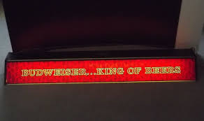 Vintage Budweiser King Of Beers Hanging Pool Table Game Room Light Pool Table Games Game Room Lighting Pool Table