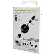 Avantree Retractable Micro Usb Lightning Charging Cable