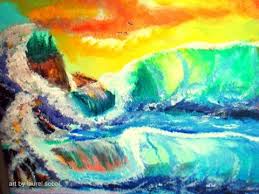 laurel sobol | Ocean inspiration, Surf art, Wave art