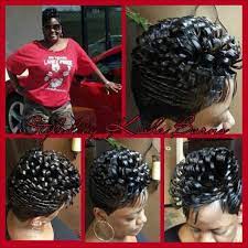 Ripple Curls Cute Hairstyles For Short Hair Spiked Hair Short Natural Hair Styles
