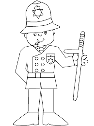 100% free coloring page of police officer badge. Police Badge Coloring Pages To Print Coloring4free Coloring4free Com