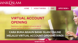*cawangan bank terdekat boleh dipilih ketika membuat. Cara Buka Akaun Bank Islam Online Melalui Virtual Account Opening Vao Edu Bestari