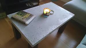 Diy Concrete Slab Coffee Table Diy Concrete Slab Concrete Diy Concrete Slab