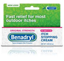 Original Strength Benadryl Itch Stopping Cream Benadryl Itch Relief Antihistamine Cream