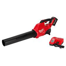 Milwaukee M18 Fuel 120 Mph 450 Cfm 18 Volt Lithium Ion Brushless Cordless Handheld Blower Kit With 8 0 Ah Battery Rapid Charger 2724 21hd The Home Depot Milwaukee Tools Blowers Milwaukee