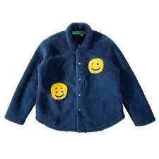 Capture the cactus plant flea market vibe with our cpfm smiley fleece jacket. Cpfm Smiley Fleece Jacket In 2021 Fleece Jacket Jackets Hoodie Print
