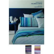 Completo letto piazza e mezza. Completo Letto Colored String In Cotone Bassetti Time Cose Di Casa Un Mondo Di Accessori Per La Casa