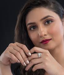 Latest Leaf Design 92.5 Silver Ring for Women & Girls