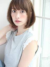 ひし形愛されミディアムボブ 宮崎えりな インスタも見てみて下さい miyazaki erina ミディアムボブ ボブ ビューティー