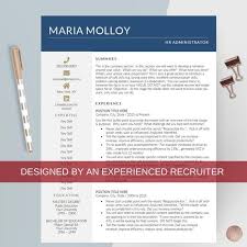 best resume template modern cv template