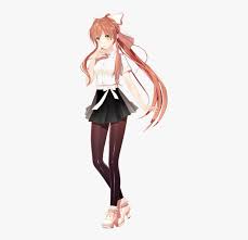 Check out amazing monika_doki_doki artwork on deviantart. Doki Doki Literature Club Monika Hd Png Download Kindpng