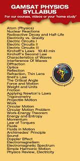 Browse Our Complete Gamsat Section 3 Syllabus Here Http Www Gamsat Prep Com Gamsat Preparation Courses Syllabus Our Physics Topics Medical School Prep Mcat