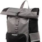 Zaino Uomo Grigio - Roll-Top Zaino Uomo