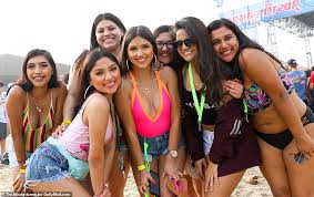 Spring break in panama city beach fl is an awesome time! Wild College Students On Spring Break Descend Upon South Padre Texas Daily Mail Online