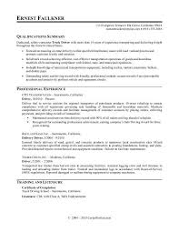 Truck Driver Resume Sample Monster Com