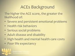 What is a high ace score. Ppt Using The Adverse Childhood Experiences Scale Aces Powerpoint Presentation Id 1596446