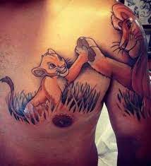 I really missed making the lion king fanart. If You Are A Fan Of Simba Then Why Not Represent That Love In A Lion Tattoo Design Liontattoo Liontattoocartoo Lowen Konig Tattoo Disney Tattoos Lowin Tattoo