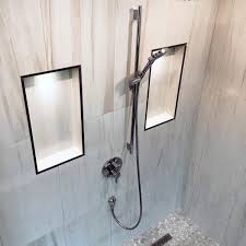 How to make a tile lighted led niche in a shower. Top 50 Best Shower Lighting Ideas Bathroom Illumination
