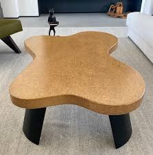 Perforated steel tops with matte white powder coat, white steel legs. Cloud Coffee Table By Paul T Frankl For Sale At 1stdibs