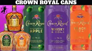 They are so adorable and delicious! Crown Royal Cans Whisky Cola Washington Apple Peach Tea Review Youtube