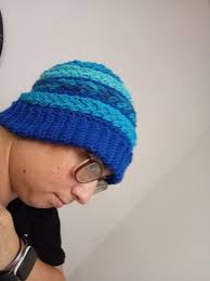 Winter wheat stitch mittens and hat