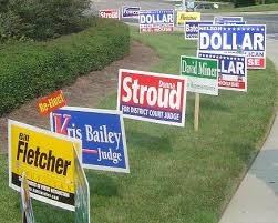 Count every vote yard sign. Lawn Sign Wikipedia