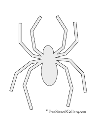 Spider Stencil Free Stencils Halloween Stencils Silhouette Stencil