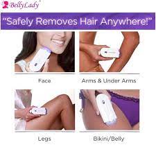 Bellylady Head Hair Removal Machine Rechargeable Trimmer Microfoil Lady Women Bikini Legs Arm Face Full Bo Hair Removal Body Hair Removal Laser Hair Removal
