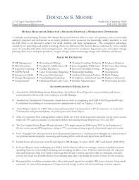 Human resources (hr) resume example. Moore Douglas Hr Director Resume 2010