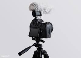 Download Premium Psd Of Digital Camera With A Microphone Windshield 1210026 Digital Camera Microphone Digital Camera Lens