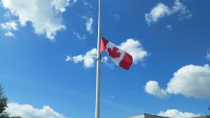 ↑at half mast … useful english dictionary. Nhh S Canada Flag At Half Mast Today In Honour Of Deceased Auxiliary Volunteers Classic Rock 107 9