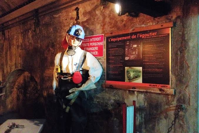 Mga resulta ng larawan para sa Pari Sewer Mannequin in the Museum"