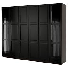 Pax Wardrobe Black Brown Undredal Undredal Glass Ikea Pax Wardrobe Ikea Pax Ikea Pax Wardrobe