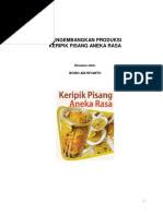 Dari tugas mata kuliah kewirausahaan dapatlah kami sebuah ide untuk memanfaatkan kulit pisang yang pada umumnya selalu dibuang setelah memakan isinya. Contoh Proposal Usaha Kripik Pisang