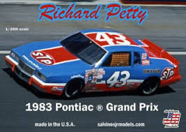 Seeing where they started and where they are now, they've kept up with it. Nascar 83 Winner Pontiac Grand Prix Richard Petty Model Car Hobbysearch Model Car Kit Store
