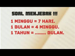 Siapa yang bisa jawab teka teki matematika ini! Himpunan Contoh Teka Teki Matematika Lucu Dan Jawabannya Yang Bermanfaat Untuk Murid Pekeliling Terbaru Kerajaan