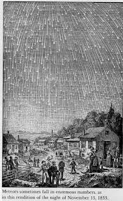 The Night The Stars Fell Nov 12 1833 November 12 13 In 1833 Was The Date Of The Leonid Meteor Shower The Meteor Shower Astronomy Alabama