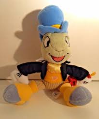 Walt Disney Jiminy Cricket Pinocchio Snap Toys 10 Plush Toy Disney Disney Plush Snap Toys Dinosaur Stuffed Animal