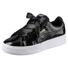 Neue puma schuhe für damen in schwarz/rosa. Puma Women Sshoes Vikky Platform Ribbon Damen Kaufland De