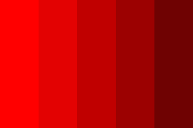 This is a smart exterior color palette for a home in a hot climate, because light house colors don't absorb as much heat as darker colors do. Cherry Red Color Palette