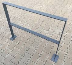 Multiflex Fahrradanlehnbugel Kalifornien 600mm Fahrrad Bugel Vorgarten