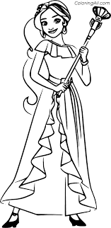 23 Free Printable Elena Of Avalor Coloring Pages In Vector Format Easy To Print From Any Device Coloring Pages Cartoon Coloring Pages Coloring Pages For Girls